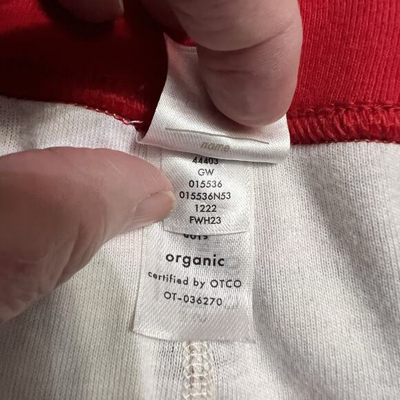 Hanna Andersson Christmas, Holiday Plaid Pajamas Organic Cotton 2 Piece Set L - Picture 7 of 8